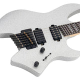 Sire Guitars - X6h6/ssp - Mahogany + Maple Top Electric Guitar – Silver Sparkle