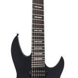 Sire Guitars - X6H7/BKS - mahogany + maple top 7-string electric guitar black satin – Guitar Black
