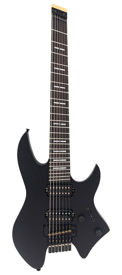 Sire Guitars - X6H7/BKS - mahogany + maple top 7-string electric guitar black satin – Guitar Black
