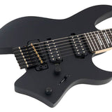 Sire Guitars - X6h7/bks - Mahogany + Maple Top 7-String Electric Guitar– Black
