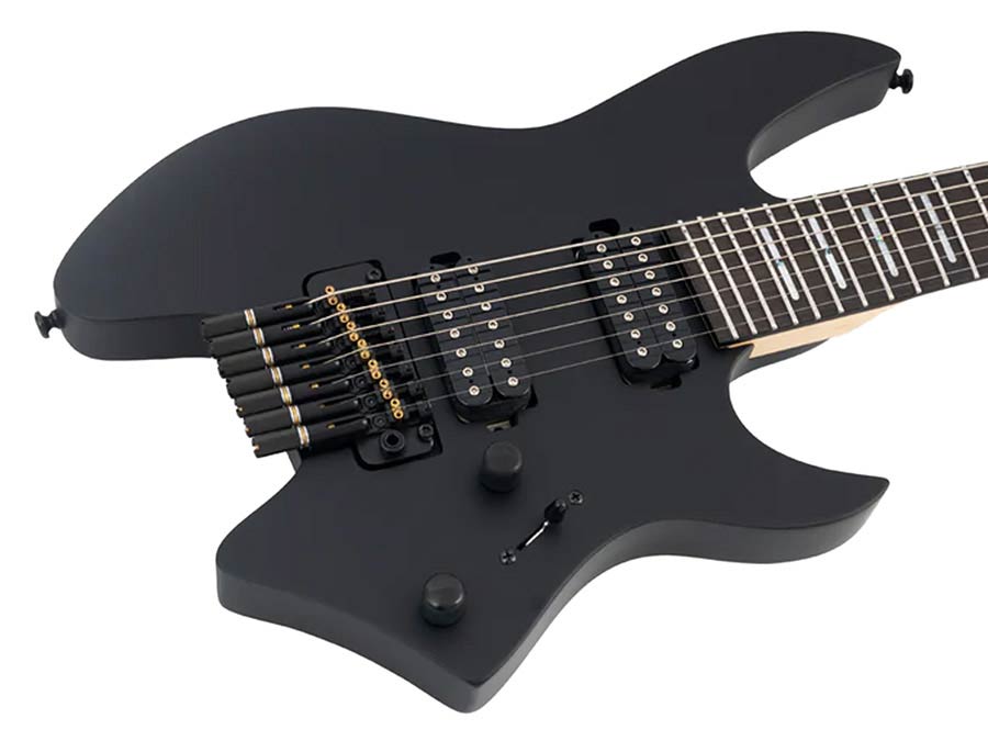 Sire Guitars - X6h7/bks - Mahogany + Maple Top 7-String Electric Guitar– Black