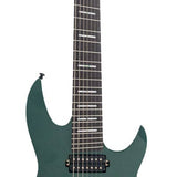 Sire Guitars - X6H7/MGR - mahogany + maple top 7-string electric guitar metallic green – Metallic Green,