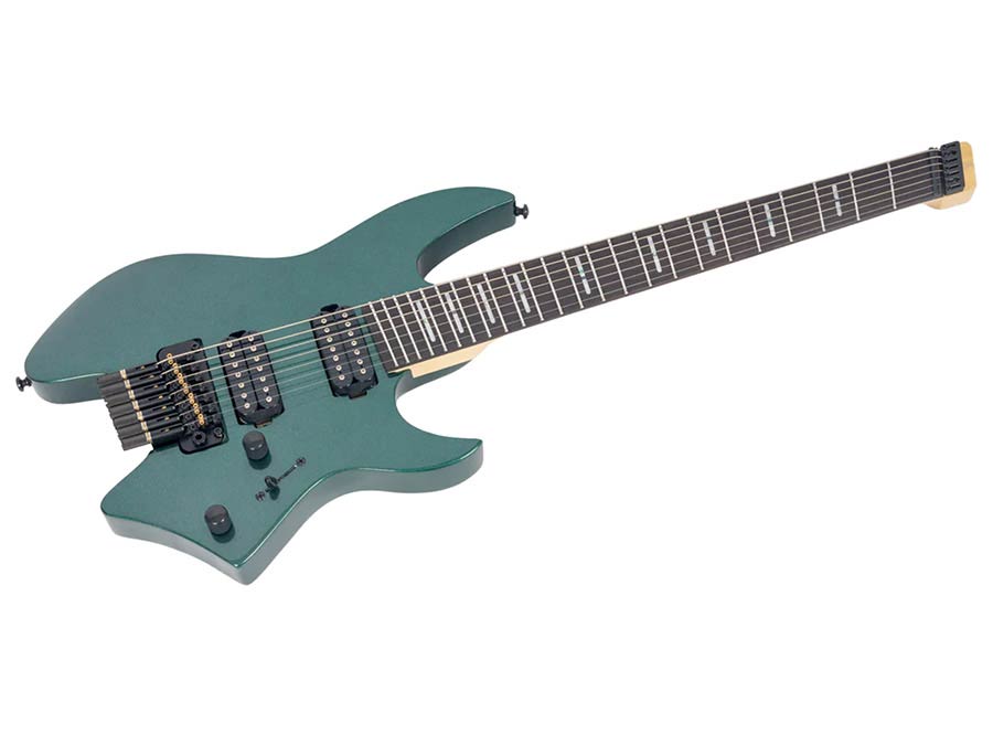 Sire Guitars - X6h7/mgr - Mahogany + Maple Top 7-String Electric Guitar – Metallic Green