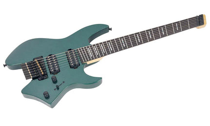 Sire Guitars - X6h7/mgr - Mahogany + Maple Top 7-String Electric Guitar – Metallic Green