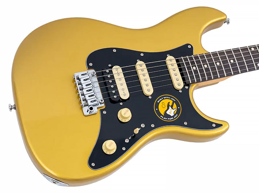 Sire Guitars - S3+ Hss/mgo - Electric Guitar S-Style – Metallic Gold