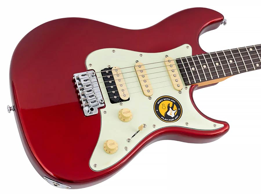 Sire Guitars - S3+ Hss/car - Electric Guitar S-Style – Candy Apple Red