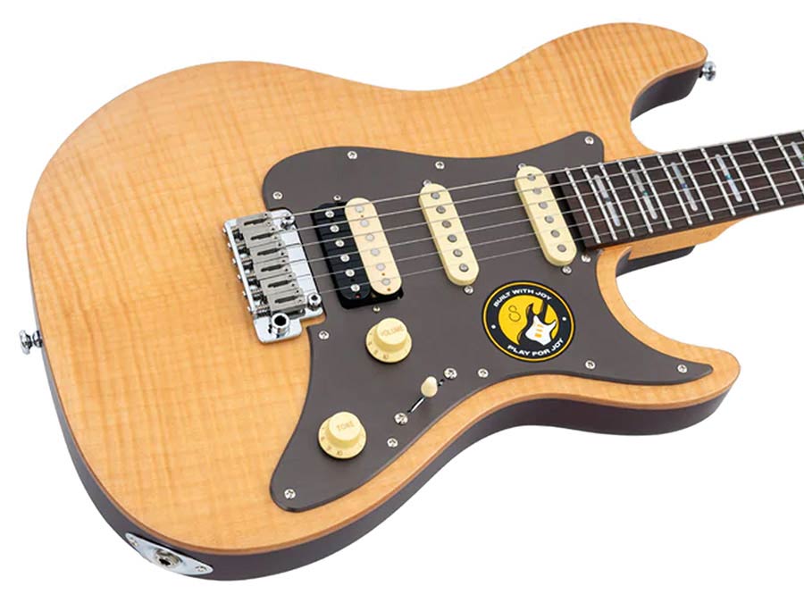 Sire Guitars - S7+ Fm/nt - Electric Guitar S-Style Natural Satin – S-Style Natural