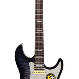 Sire Guitars - S7+ FM/TBK - electric guitar S-style transparent black satin – Transparent Black