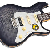 Sire Guitars - S7+ Fm/tbk - Electric Guitar S-Style – Transparent Black