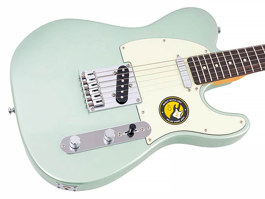 Sire Guitars - T3+/sgm - Electric Guitar T-Style Surf Green Metallic – Surf Green