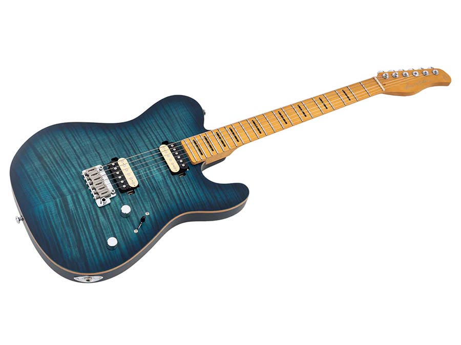 Sire Guitars - T7+ Fm/tbl - Electric Guitar T-Style – Transparent Blue