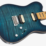 Sire Guitars - T7+ Fm/tbl - Electric Guitar T-Style – Transparent Blue