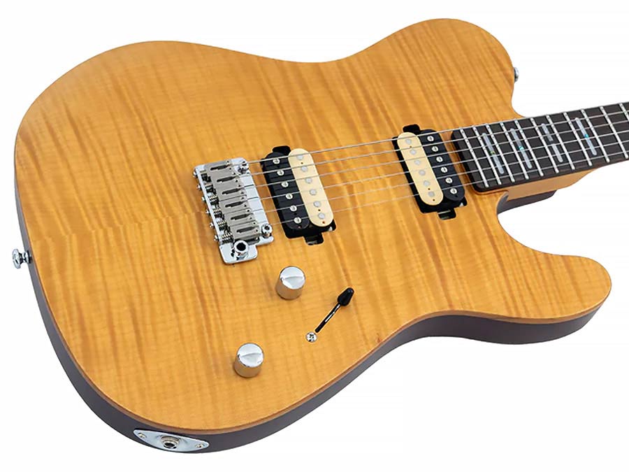 Sire Guitars - T7+ Fm/nt - Electric Guitar T-Style Natural Satin – Natural