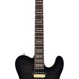 Sire Guitars - T7+ FM/TBK - electric guitar T-style transparent black satin – Transparent Black