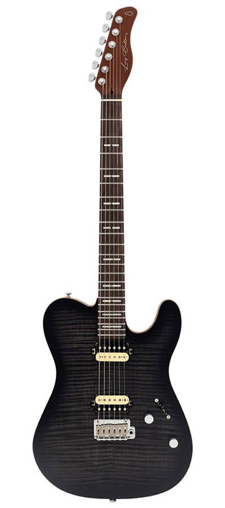Sire Guitars - T7+ FM/TBK - electric guitar T-style transparent black satin – Transparent Black