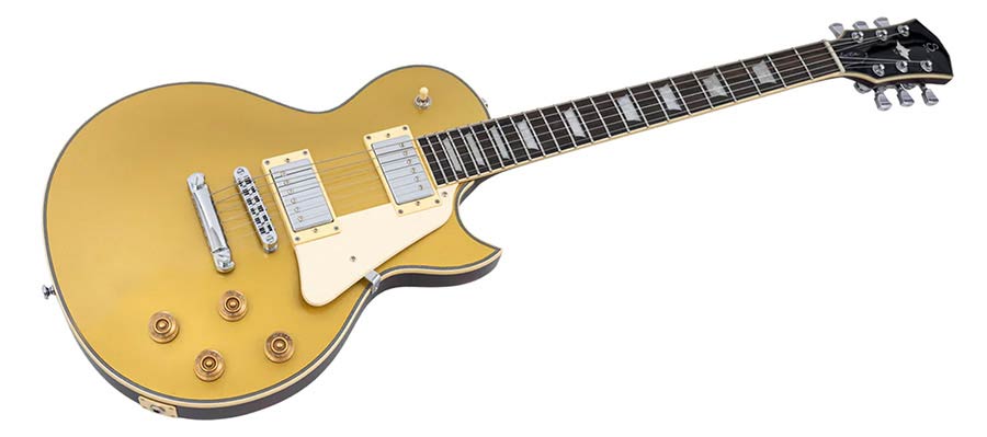 Sire Guitars - L7+/mgo - Electric Guitar L-Style – Metallic Gold