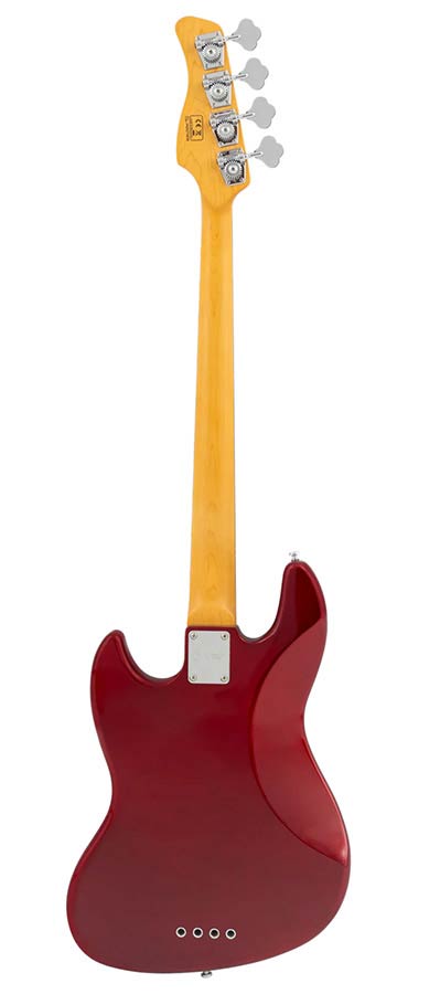 Sire Basses - V5 A4/car - Alder 4-String Passive Bass Guitar – Apple Red