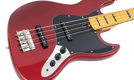Sire Basses - V5 A4/car - Alder 4-String Passive Bass Guitar – Apple Red