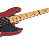 Sire Basses - V5 A5/car - Alder 5-String Passive Bass Guitar – Apple Red