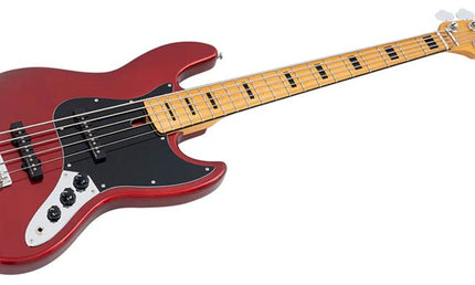 Sire Basses - V5 A5/car - Alder 5-String Passive Bass Guitar – Apple Red