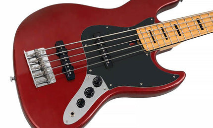 Sire Basses - V5 A5/car - Alder 5-String Passive Bass Guitar – Apple Red