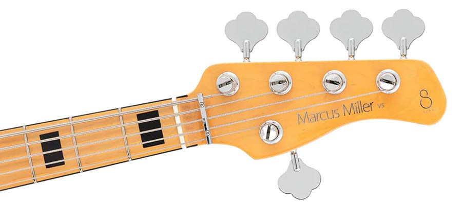 Sire Basses - V5 A5/car - Alder 5-String Passive Bass Guitar – Apple Red