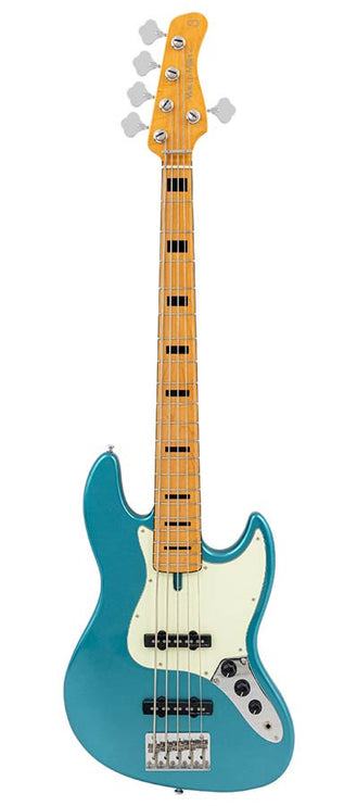 Sire Basses - V5 A5/TP - alder 5-string passive bass guitar tide pool