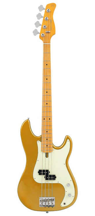 Sire Basses - P5 A4/MGO - alder 4-string passive bass guitar metallic gold – Metallic Gold