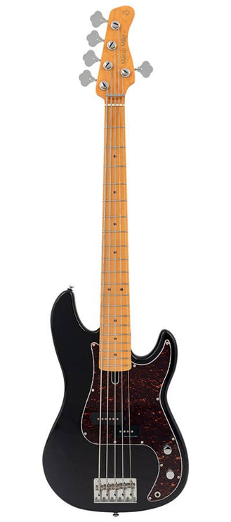 Sire Basses - P5 A5/BK - alder 5-string passive bass guitar black – Guitar Black
