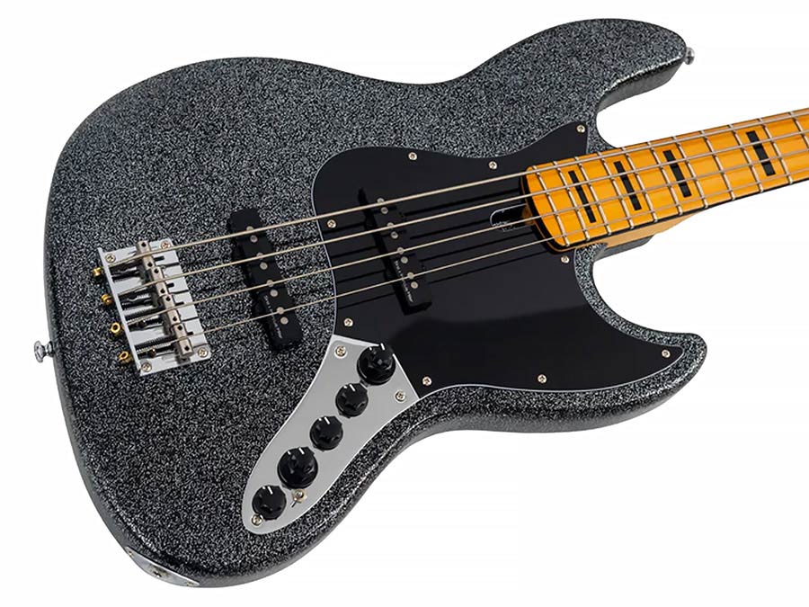 Sire Basses - V7+ A4/bks - Alder 4-String Active Bass Guitar- Black