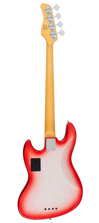 Sire Basses - V7+ A4/rds - Alder 4-String Active Bass Guitar - Red
