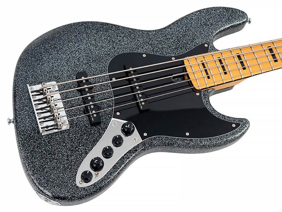 Sire Basses - V7+ A5/bks - Alder 5-String Active Bass Guitar - Black