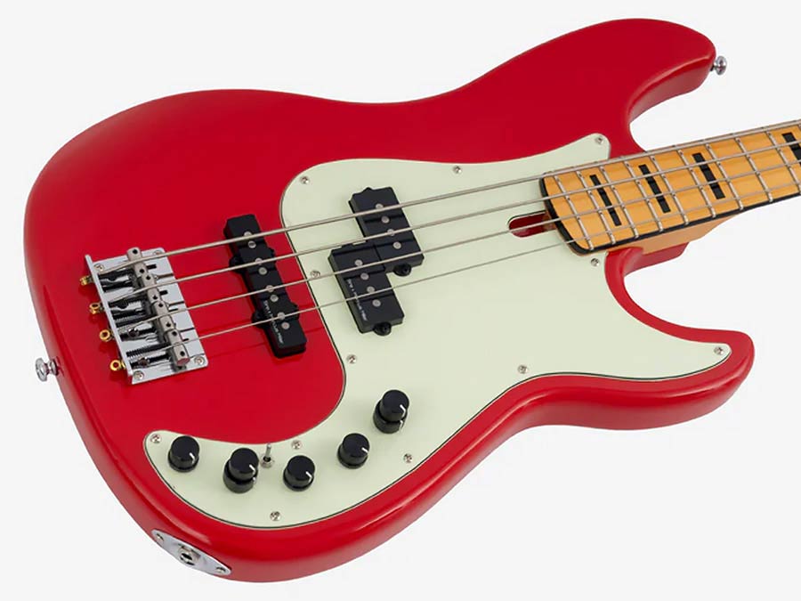 Sire Basses - P7+ A4/drd - Alder 4-String Active Bass Guitar – Dakota Red