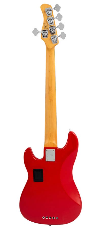 Sire Basses - P7+ A5/drd - Alder 5-String Active Bass Guitar – Dakota Red