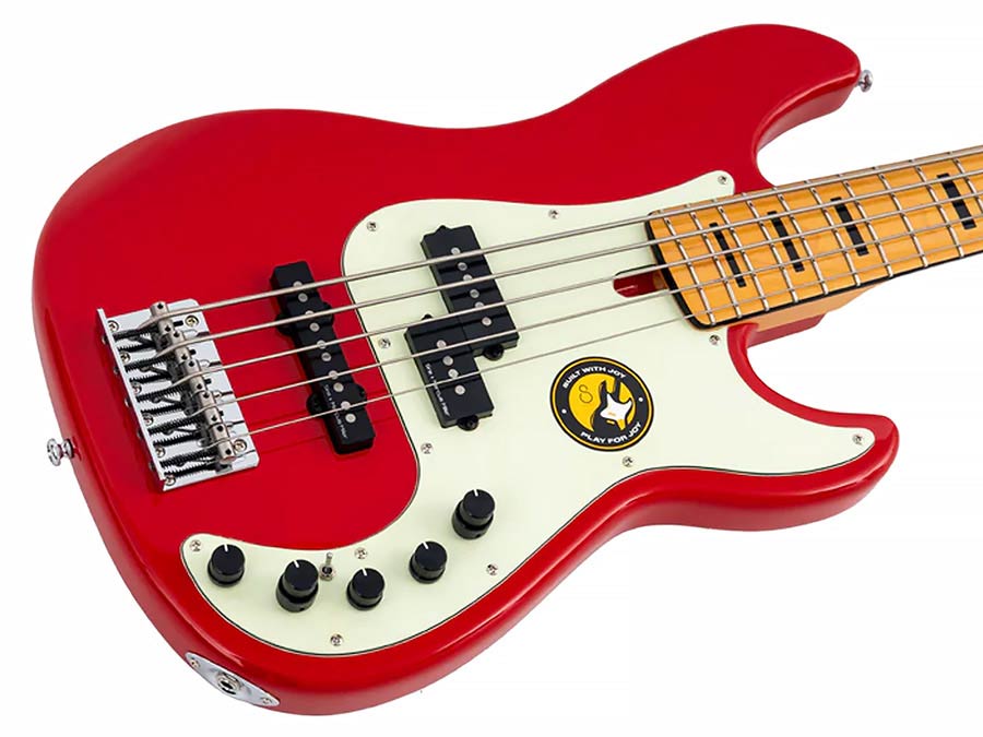 Sire Basses - P7+ A5/drd - Alder 5-String Active Bass Guitar – Dakota Red