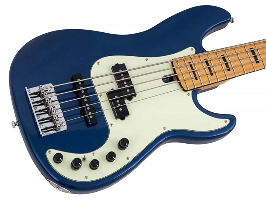 Sire Basses - P7+ A5/dna - Alder 5-String Active Bass Guitar - Dark Navy