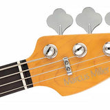 Sire Basses - Z3 4/sps - Mahogany 4-String Active Bass Guita - Silver