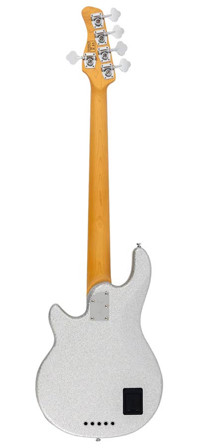 Sire Basses - Z3 5/sps - Mahogany 5-String Active Bass Guitar – Silver