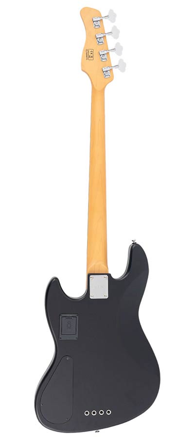 Sire Basses - V6 4/bk - Mahogany+Ash Top 4-String Active Bass Guitar - Black