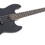 Sire Basses - V6 4/bk - Mahogany+Ash Top 4-String Active Bass Guitar - Black