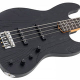 Sire Basses - V6 4/bk - Mahogany+Ash Top 4-String Active Bass Guitar - Black