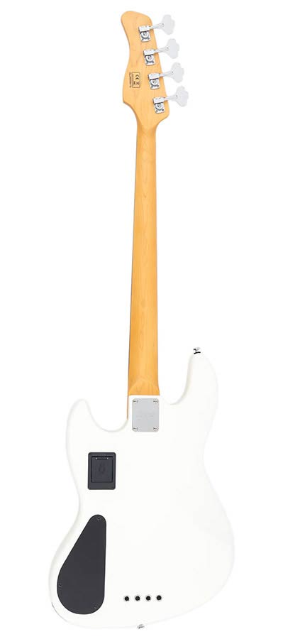 Sire Basses - V6 4/awh - Mahogany+Ash Top 4-String Active Bass Guitar – Antique White