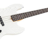 Sire Basses - V6 4/awh - Mahogany+Ash Top 4-String Active Bass Guitar – Antique White