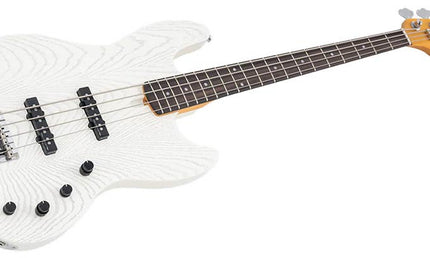 Sire Basses - V6 4/awh - Mahogany+Ash Top 4-String Active Bass Guitar – Antique White