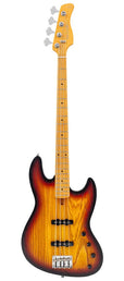 Sire Basses - V6 4/3TS - mahogany+ash top 4-string active bass guitar 3 tone sunburst – Tone Sunburst