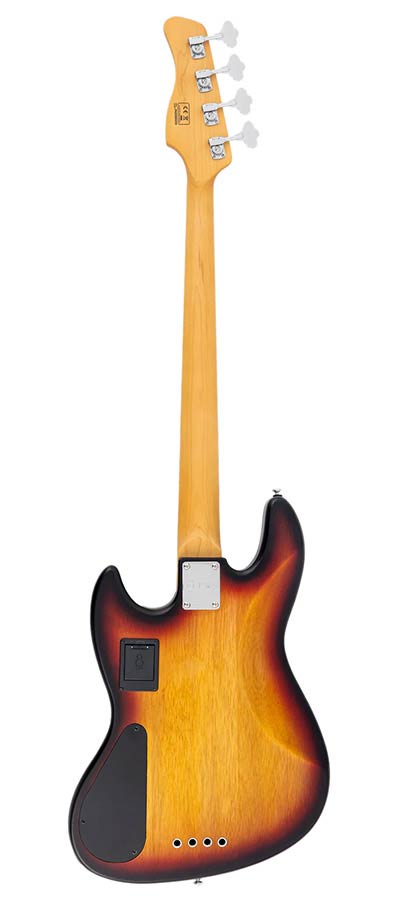 Sire Basses - V6 4/3ts - Mahogany+Ash Top 4-String Active Bass Guita3 – 3 Tone Sunburst