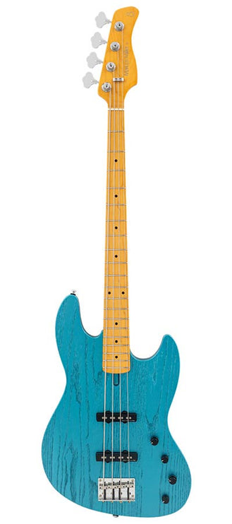 Sire Basses - V6 4/OTB - mahogany+ash top 4-string active bass guitar ocean turqoise blue – Turqoise Blue