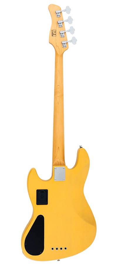 Sire Basses - V6 4/bsb - Mahogany+Ash Top 4-String Active Bass Guitar Butterscotch Blonde