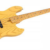 Sire Basses - V6 4/bsb - Mahogany+Ash Top 4-String Active Bass Guitar Butterscotch Blonde