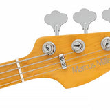 Sire Basses - V6 4/bsb - Mahogany+Ash Top 4-String Active Bass Guitar Butterscotch Blonde